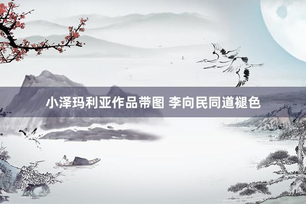 小泽玛利亚作品带图 李向民同道褪色