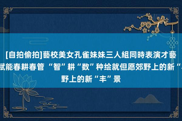 [自拍偷拍]藝校美女孔雀妹妹三人組同時表演才藝 科技赋能春耕春管 “智”耕“数”种绘就但愿郊野上的新“丰”景