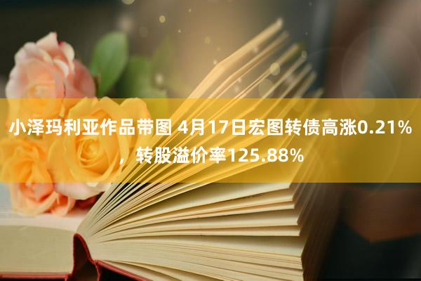 小泽玛利亚作品带图 4月17日宏图转债高涨0.21%，转股溢价率125.88%